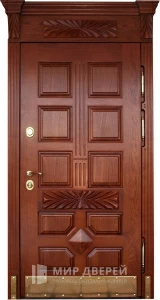 Высокая парадная дверь №57 внешняя - фото