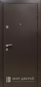 Дверь железная порошковая  №10 внешняя - фото