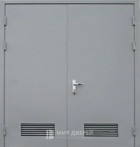 Двупольная дверь для электрощитовой №5 внешняя - фото