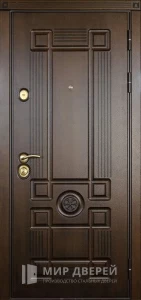 Непромерзающая дверь с терморазрывом №4 внешняя - фото