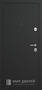 Заводская выходная дверь металл с девиаторами (фиксаторы) МДФ №4 внутренняя - фото