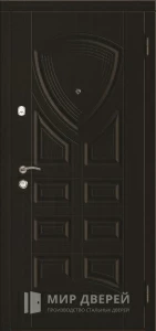 Входная дверь с МДФ покрытием №303 внешняя - фото