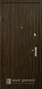 Уличная дверь с МДФ панелью в таунхаус №6 внутренняя - фото