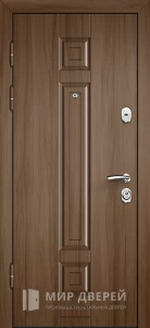 Дверь входная открывание во внутрь металлическая №10 внутренняя - фото