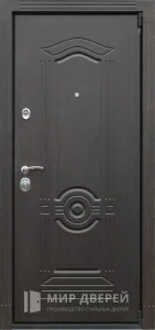 Металлическая дверь с МДФ №331 внешняя - фото