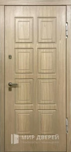 Одностворчатая входная дверь МДФ ПВХ №14 внешняя - фото