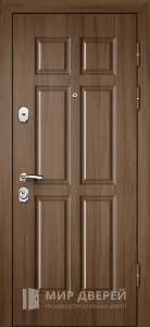 Металлическая межкомнатная дверь экошпон №18 внешняя - фото