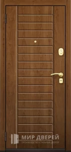 Дверь уличная под заказ для частного дома №45 внутренняя - фото