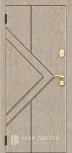 Недорогие входная дверь уличная №47 внутренняя - фото