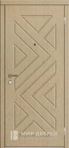 Металлическая дверь входная в дом уличная №28 внешняя - фото