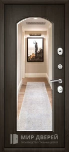 Входная уличная стальная дверь №38 внутренняя - фото