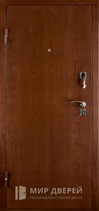 Утеплённая уличная дверь №3 внутренняя - фото