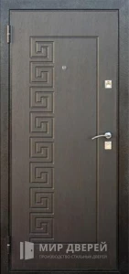 Металлическая дверь с МДФ панелью в офис №40 внутренняя - фото