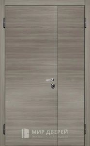 Дверь двойная распашная входная №2 внутренняя - фото